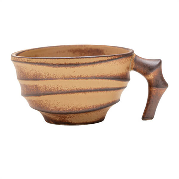 Irregular Ceramic Mug - Artistic Design