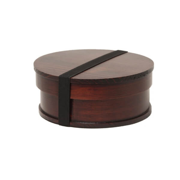 Wooden snack box with therapeutic properties, ideal for stress-relief eating and anxiety management through mindful nutrition