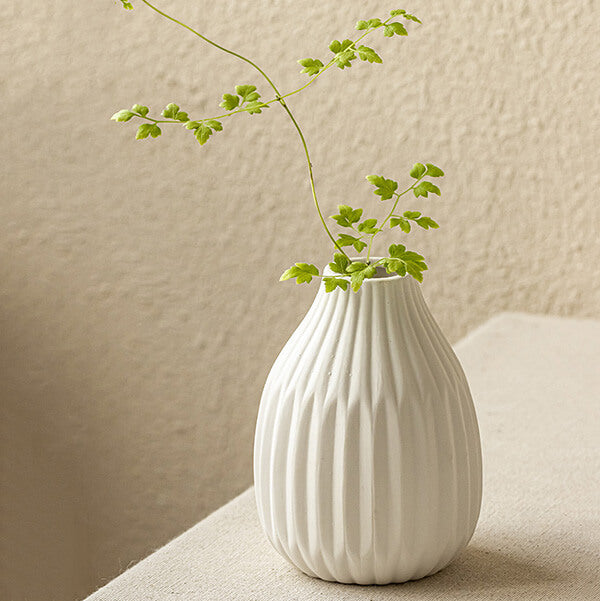Vase à bourgeons en céramique Zen Wabi-Sabi