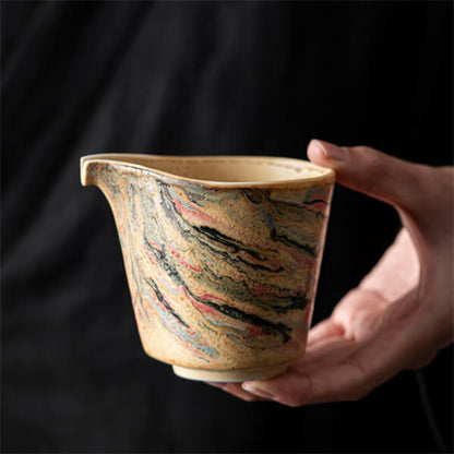 Handcrafted ceramic tea set