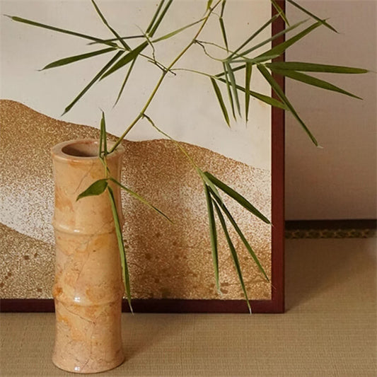 Bamboo Marble Vase