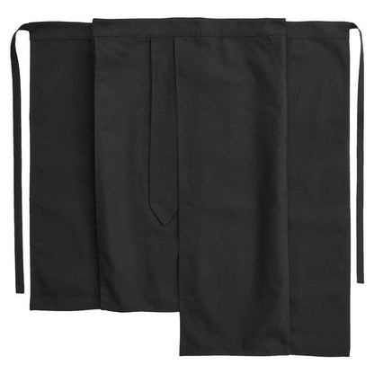 Black Half Apron - Professional Work Apron
