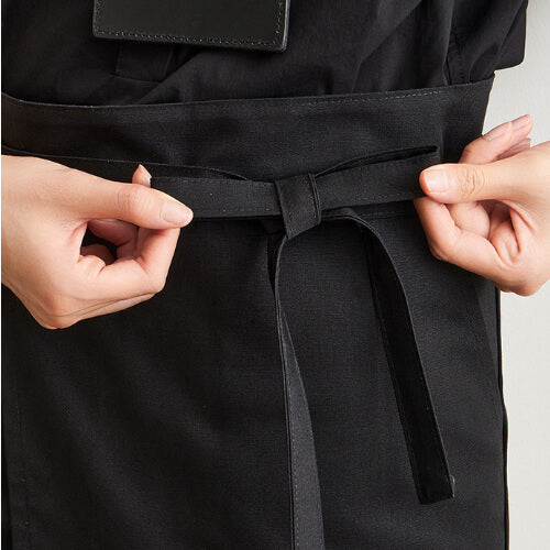 Black Half Apron - Professional Work Apron
