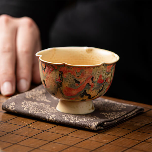 High-end ceramic tea cups