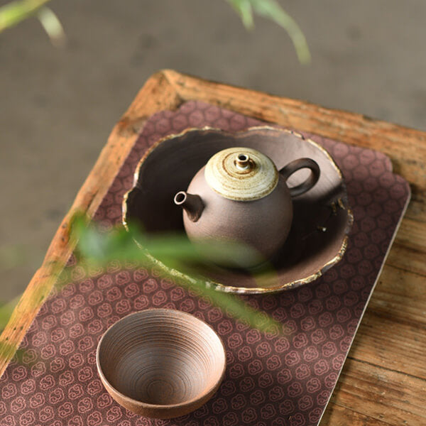 Coarse Ceramic Tea Tray