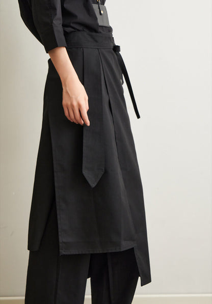 Black Half Apron - Professional Work Apron