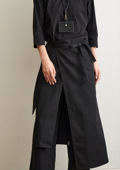 Black Half Apron - Professional Work Apron