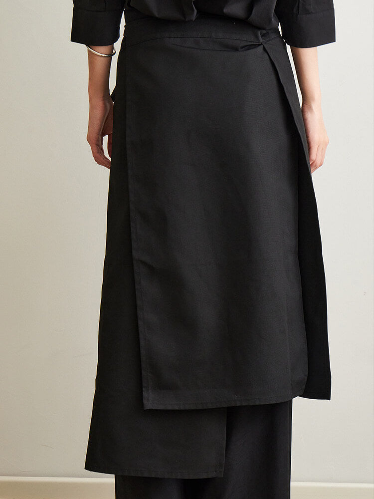 Black Half Apron - Professional Work Apron