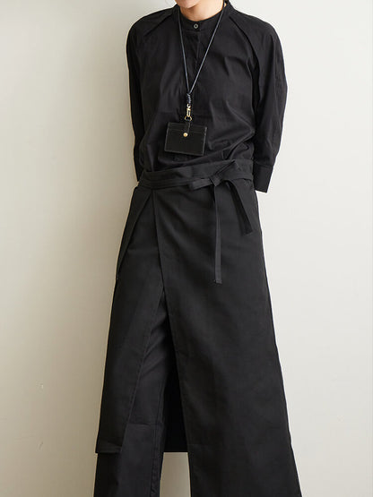 Black Half Apron - Professional Work Apron