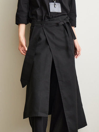 Black Half Apron - Professional Work Apron