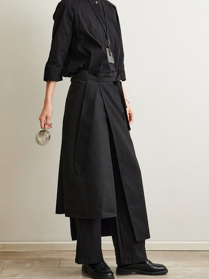 Black Half Apron - Professional Work Apron