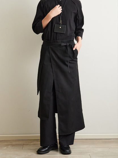 Black Half Apron - Professional Work Apron