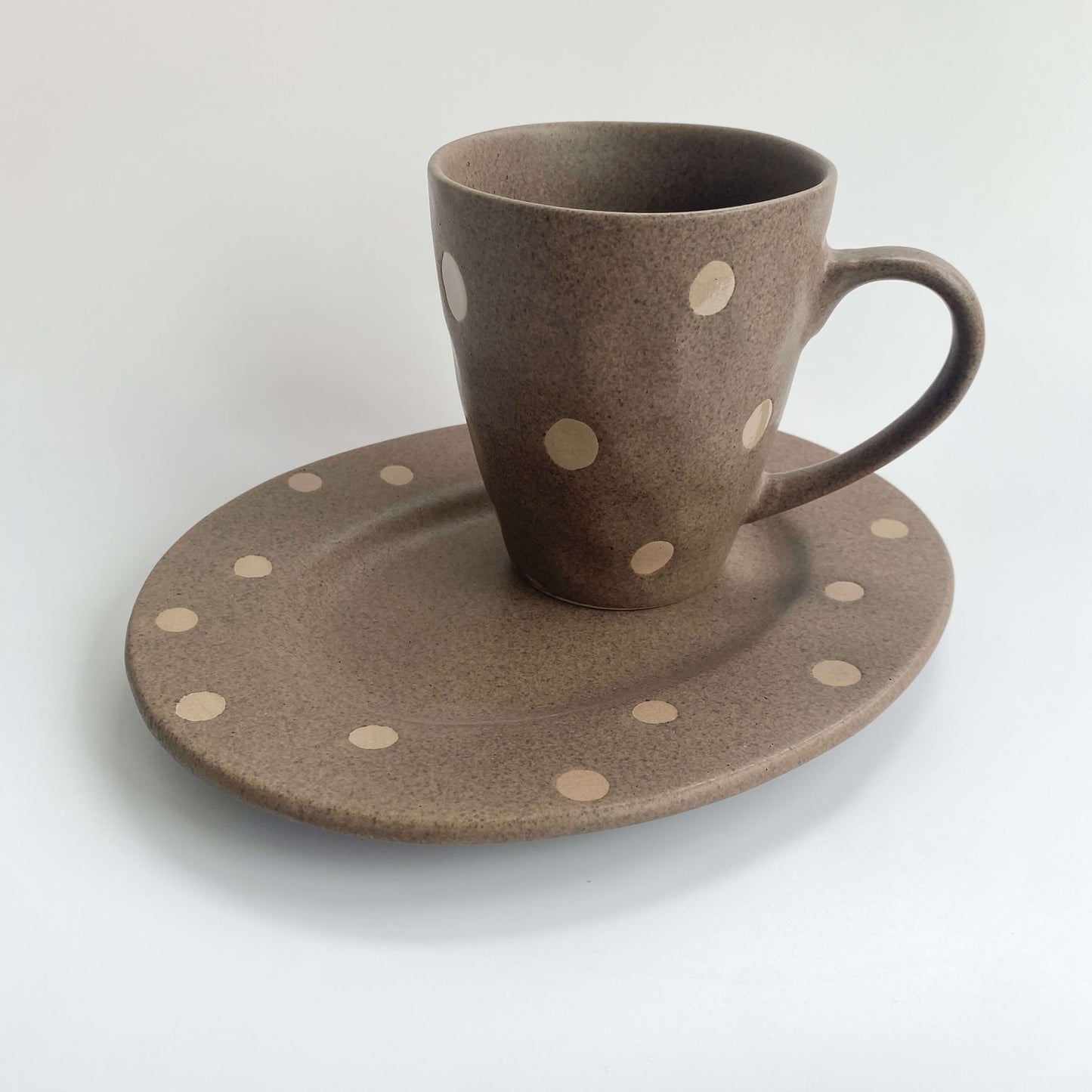 Handmade Wabi-Sabi Ceramic Tableware Set | Earth Dot Collection