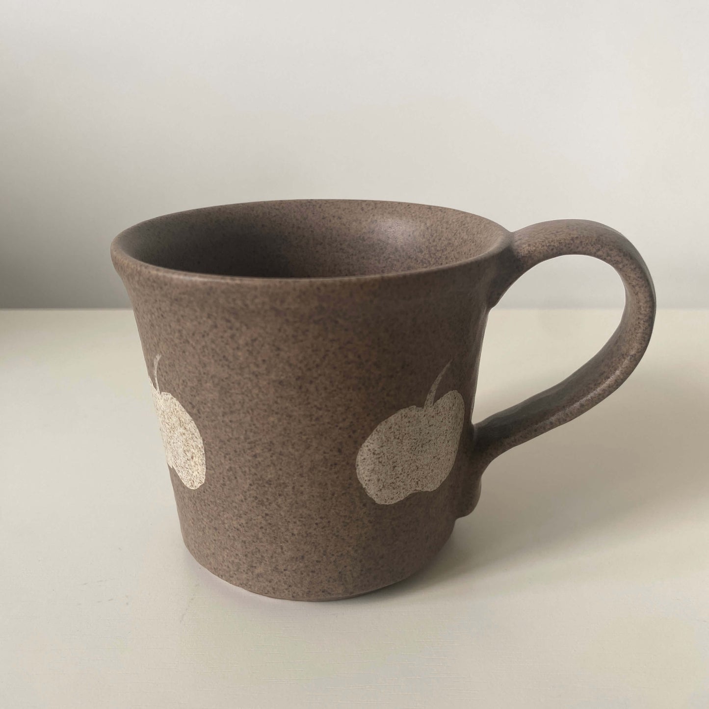 Apple Pattern Ceramic Collection | Handmade Wabi-Sabi Tableware