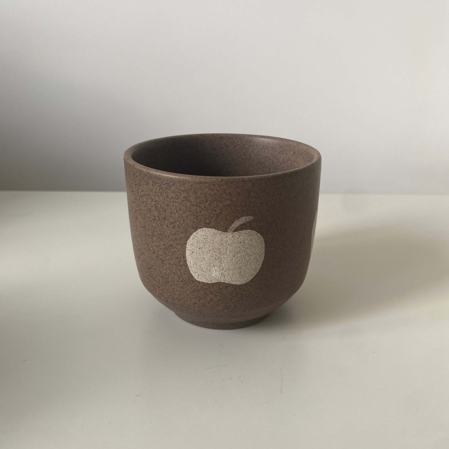 Apple Pattern Ceramic Collection | Handmade Wabi-Sabi Tableware
