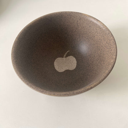 Apple Pattern Ceramic Collection | Handmade Wabi-Sabi Tableware