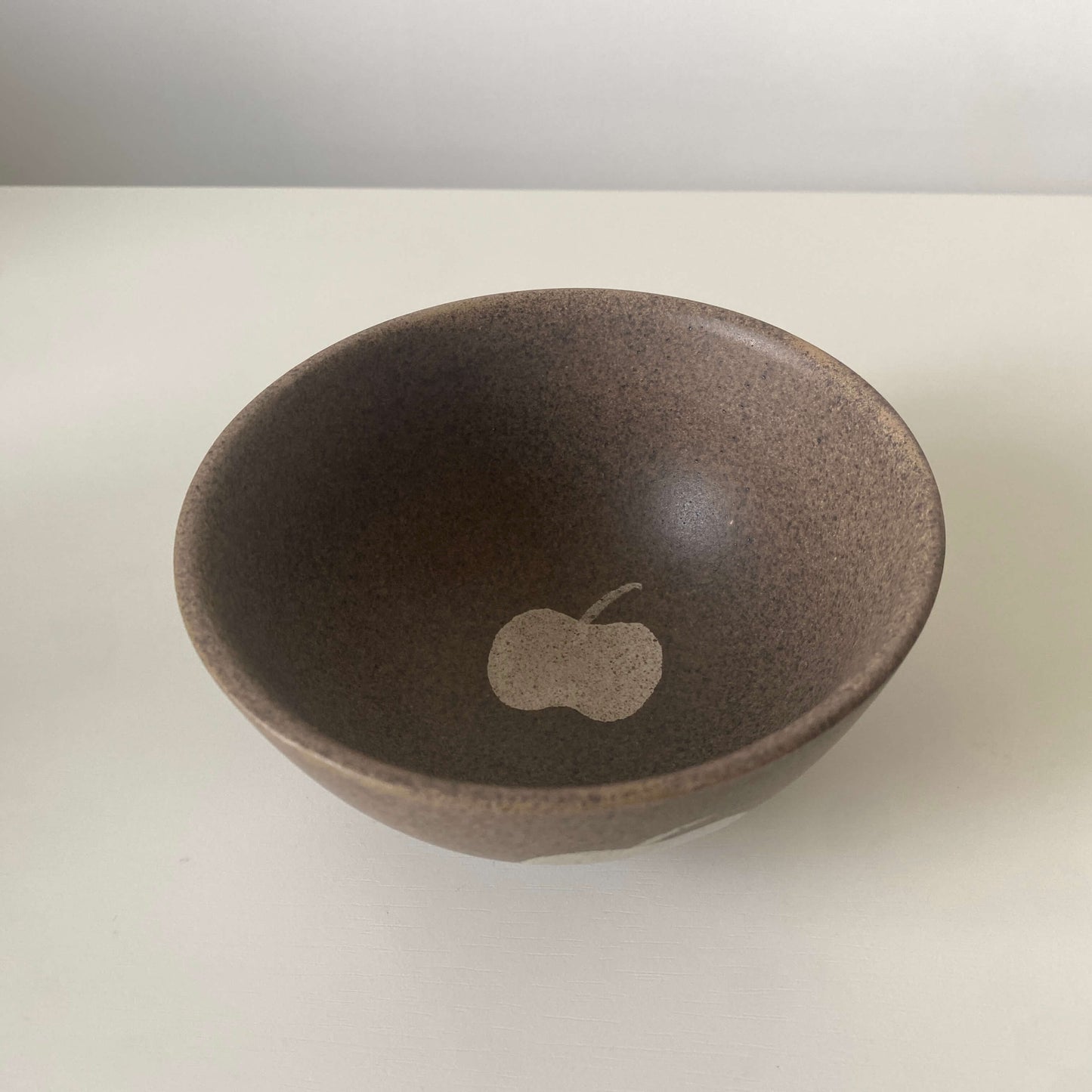 Apple Pattern Ceramic Collection | Handmade Wabi-Sabi Tableware