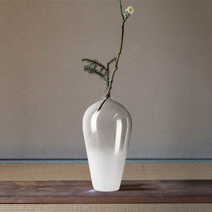 Small glass flower vase