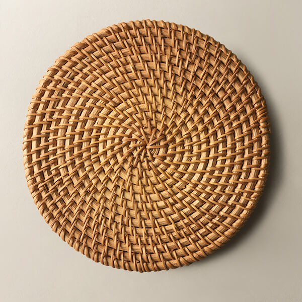 Handcrafted Wicker Insulated Coaster
