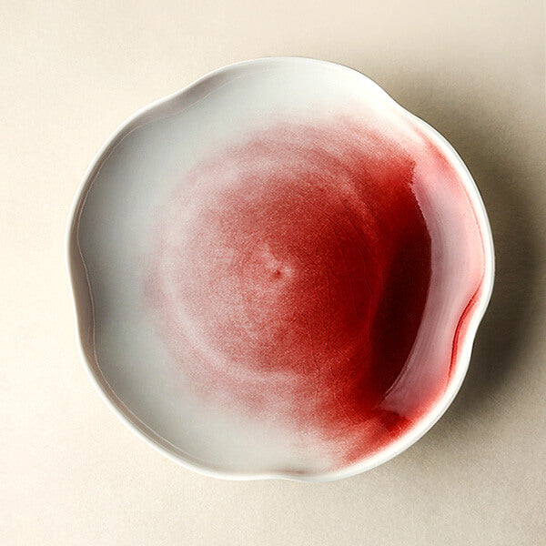 Handcrafted Ceramic Petal Plates and Bowls